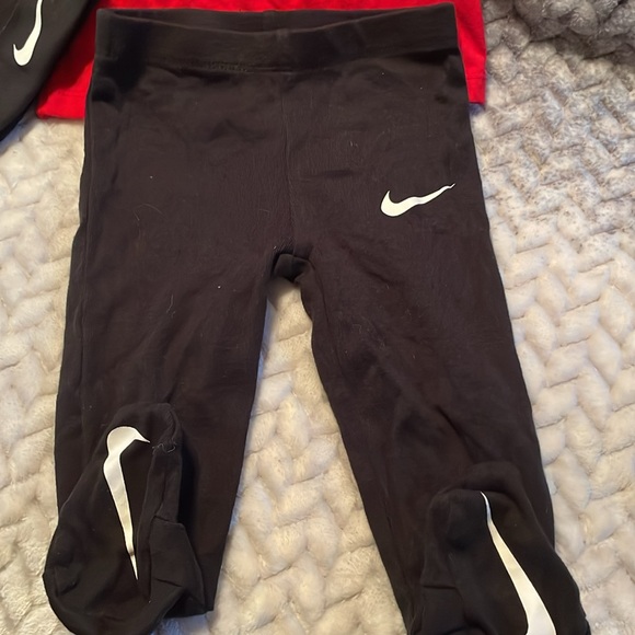 ❤️S❤️O❤️L❤️D❤️SOLD❤️SOLD❤️  NIKE 3 piece “I Have Arrived” Red, Black pants, Top, - Picture 3 of 13